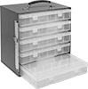 Easy-Carry Small-Parts Cabinets with Compartmented Boxes